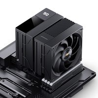 乔思伯 风冷CPU散热器CC90屏显温度监控158MM双塔6热管13CM