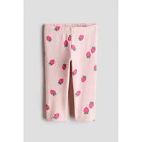  H&M 森系田园风印花 女婴裤子