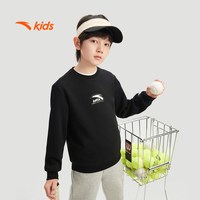 ANTA KIDS/安踏儿童 喜庆拜年服 儿童卫衣 基础黑-6