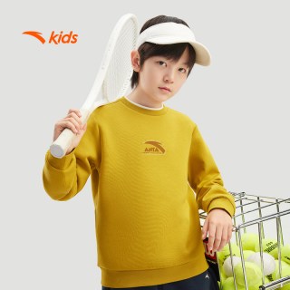  ANTA KIDS/安踏儿童 喜庆拜年服 儿童卫衣 万象黄-3
