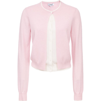 VERO MODA 含绵羊毛 女士针织开衫 纽扣