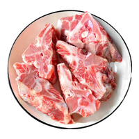  肉行家 散养1年以上吃橡木果 西班牙伊比利亚黑猪颈骨 西班牙伊比利亚黑猪颈骨1kg*2袋