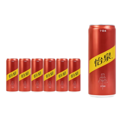 可口可乐 怡泉干姜水 330ml*6罐