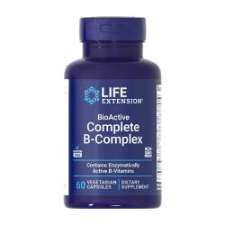 Life Extension 沿寿LIFE活性维生素B族复合多种VB50叶酸肌醇b12b6群加班熬夜应酬 复合活性 60粒*1瓶