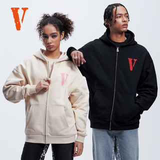  VLONE 大LOGO印花 连帽开衫卫衣