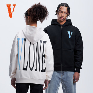  VLONE 大LOGO印花 连帽开衫卫衣