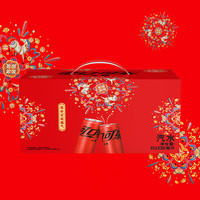  Coca-Cola/可口可乐 年货礼盒 零度可乐 零度可乐330ml*18罐【马年罐】