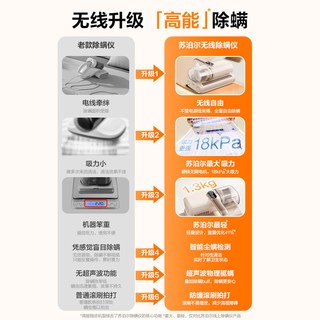  SUPOR/苏泊尔 紫外线杀菌 无线除螨仪