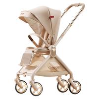  丸丫 双向轻便可坐可躺折叠四轮避震高景观 婴儿推车