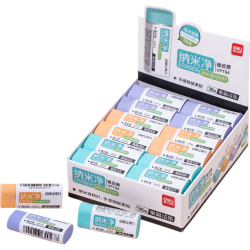 得力 纳米净集屑 儿童美术橡皮擦