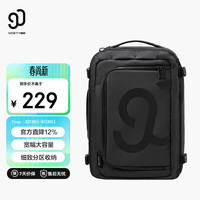 90分 多功能大容量 双肩包  黑色