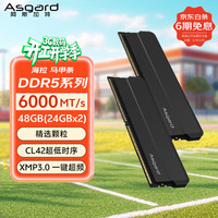 阿斯加特 DDR5 6000 台式机内存条  48GB
