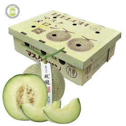 京格 海南 冰淇淋 玫珑网纹瓜 4.5斤装 2-3个