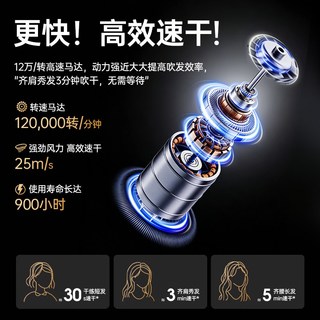  Lenovo/联想 负离子护发 电吹风机
