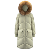  Dutti Original/都蒂·阿格纳 加长加绒加厚 女士羽绒服