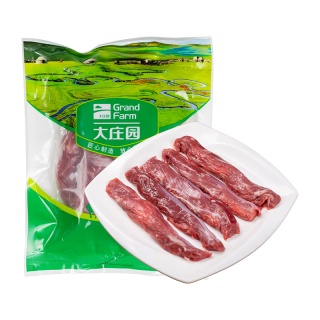 大庄园 内蒙原切羔羊里脊肉400g 生鲜羊肉菲力纯瘦肉小炒火锅烧烤食材