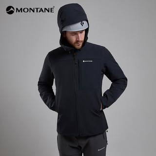  MONTANE/盟泰恩 防风 男士软壳外套 黑色 XL
