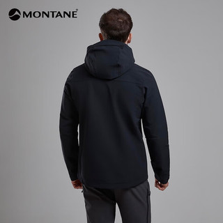  MONTANE/盟泰恩 防风 男士软壳外套 黑色 XL