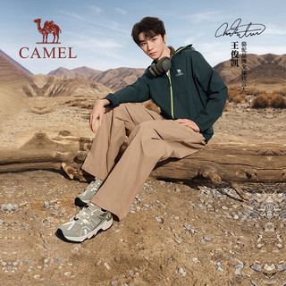  CAMEL/骆驼 王俊凯同款 男士登山鞋 灰蓝 （男款） 40