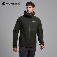 MONTANE/盟泰恩 防风 男士软壳外套 橡树绿