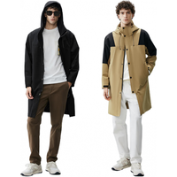  Marc O'Polo/马可波罗 可折叠下摆 男士风衣 黑色990 XL