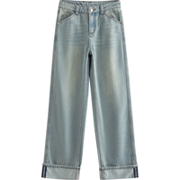  TOYOUTH/初语 复古 女士牛仔裤