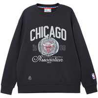 JACK&JONES/杰克琼斯 NBA联名 男士卫衣 E42幻影灰 常规 M (175)