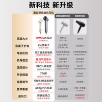 奥克斯 负离子护发 电吹风
