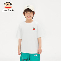  Paul Frank/大嘴猴 纯棉 儿童短袖T恤 02AB白色 140