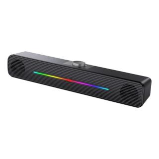 声音小镇 SoundTown S-100极光 电脑桌面音响  381*67*64mm
