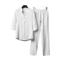 Madallo/莫代尔 透气 男士睡衣套装