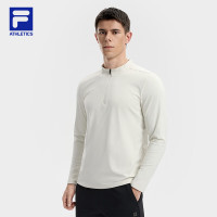 FILA 【一衣多穿】半拉链基础款运动通勤长袖上衣 A11M541215F