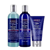 科颜氏 Kiehl＇s科颜氏男士三件套爽肤水乳液洗面奶洁面控油