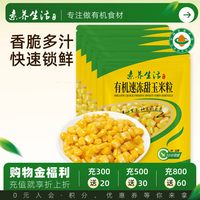 素养生活 有机速冻甜玉米粒400g*5袋烘焙饮品榨汁健康沙拉芝士寿司