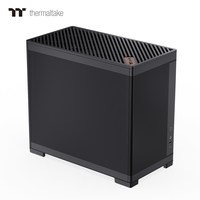 曜越 TT机箱TG100 电脑主机桌面迷你机箱matx支持240水冷Type-C接口