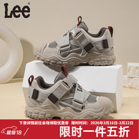 Lee 童鞋潮流百搭休闲鞋 卡其 36