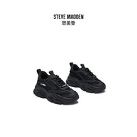 STEVE MADDEN 2024年秋冬 女士厚底松高鞋老爹鞋 SSM5SSNC008BLACK