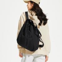 热风 商场同款包包春季女士两用功能尼龙单双肩包运动风户外休闲妈咪包