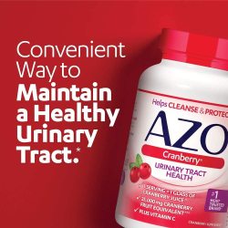 AZO 无糖 膳食补充剂 每份= 1杯蔓越莓汁 无糖