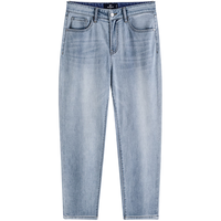  SEPTWOLVES/七匹狼 冰皮凉感 男士牛仔裤 113(浅蓝) 34