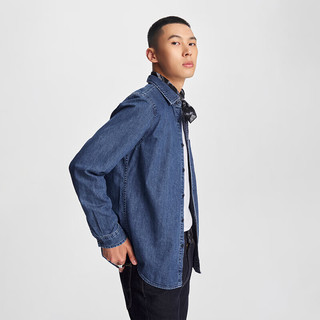  Lee/李 经典工装设计 男士牛仔衬衫 XXL