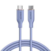 Anker/安克 240W快充 双头type-c充电线 【紫】苹果15-17|华为|小米|电脑