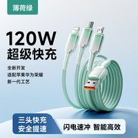 艾勒丝汀 66W超级快充 数据线 1.2米冰晶渐变颜值控丨低温快充