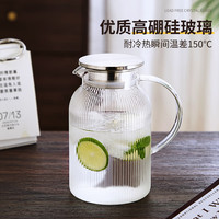  Green Apple/青苹果 耐热 玻璃冷水壶 【99.8%选择】风琴竖纹冷水壶