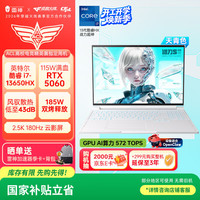 雷神 猎刃S 16英寸编程AI设计大学生游戏笔记本电脑（酷睿i7-13650HX 16G1T）天青色