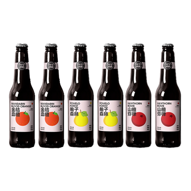 临期品：斑马精酿 多味果啤 330ml*6瓶