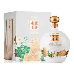 叙府 酒 花开金玉 五粮浓香型白酒  52度 1680mL 1坛 单坛装