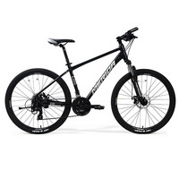 美利达 美利達（MERIDA）25款 雄狮610 山地自行车 21速 平丽一黑 26*15 (身高145-168CM)