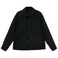  JACK&JONES/杰克琼斯 字母刺绣 男士毛呢大衣