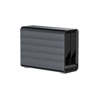 双盘位 磁盘阵列硬盘柜 3.5英寸USB3.0 机械硬盘移动外置RAID多盘硬盘